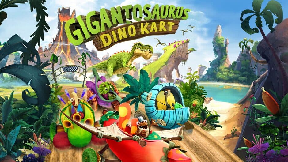 Gigantosaurus Dino Kart banner
