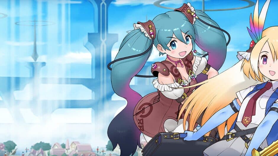 Shachibato! President, It's Time for Battle! Maju Wars banner