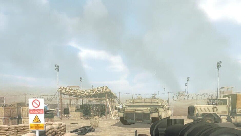 Desert attack banner