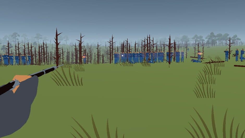 Rebel Reenactment: Battle of the Wilderness banner