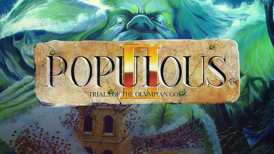 Populous II: Trials of the Olympian Gods banner