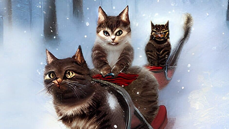Christmas Cats banner