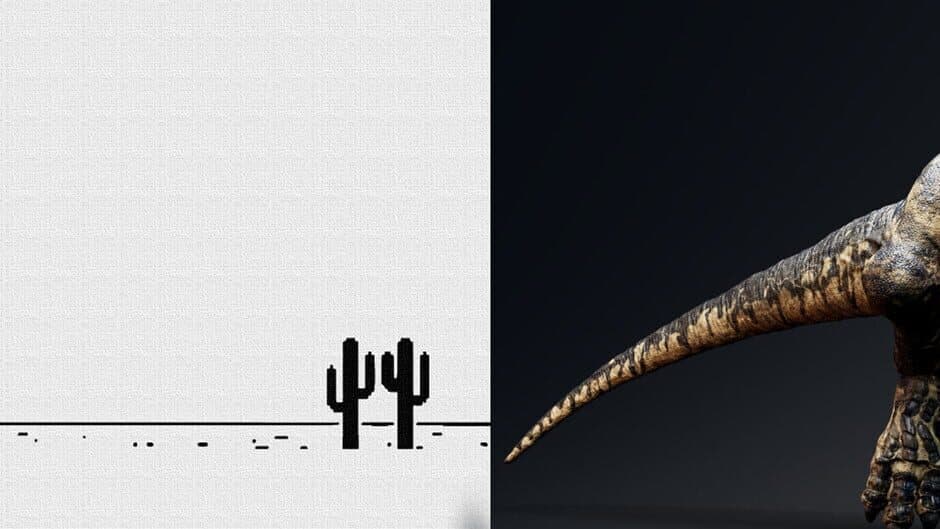 T-Rex Dinosaur Game banner