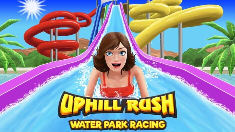 Uphill Rush Water Park Racing banner
