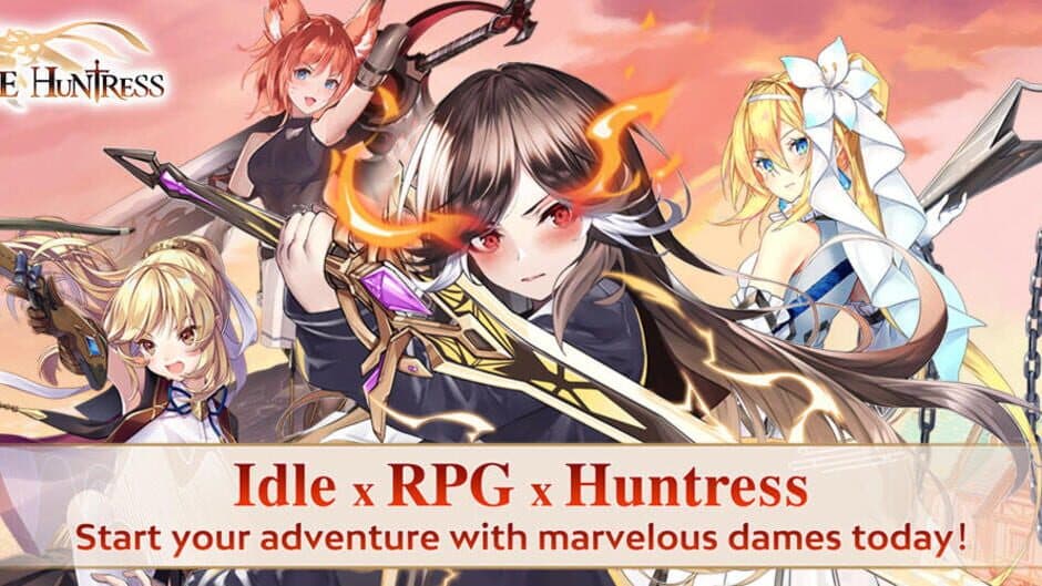 Idle Huntress: Adventure banner