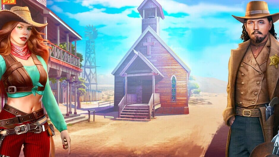 Cyber West: Hidden Object Games - Western banner