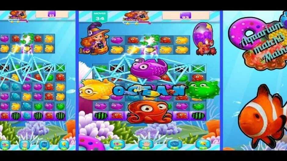 Aquarium Match3 Mania banner