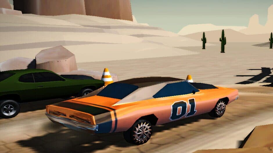 Race in Desert banner