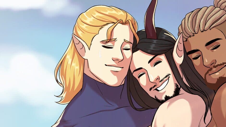 Burning Secrets: A Bara Visual Novel banner