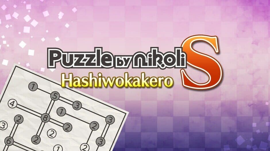 Puzzle by Nikoli S Hashiwokakero banner