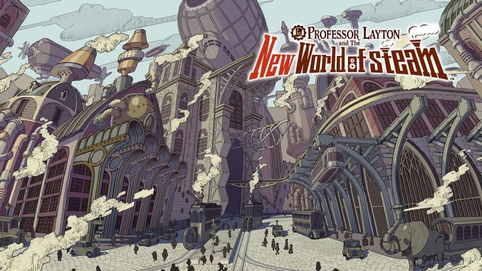 Professor Layton and the New World of Steam banner