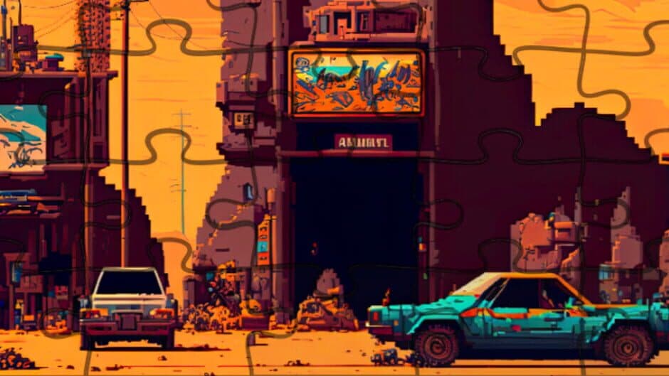 Retro Style: Pixel Art Jigsaw Puzzles banner