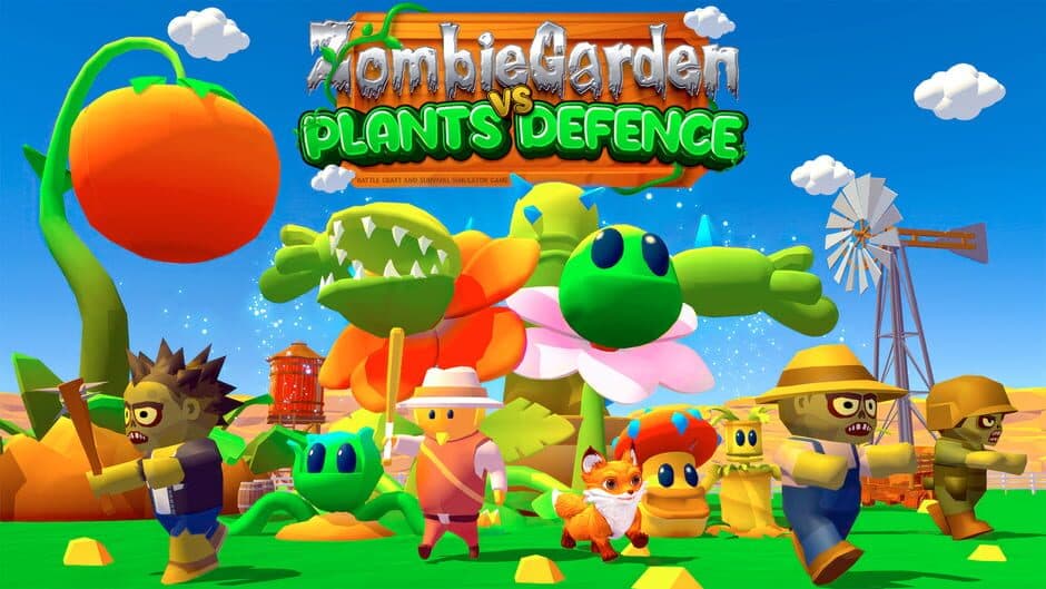 Zombie Garden vs. Plants Defence banner