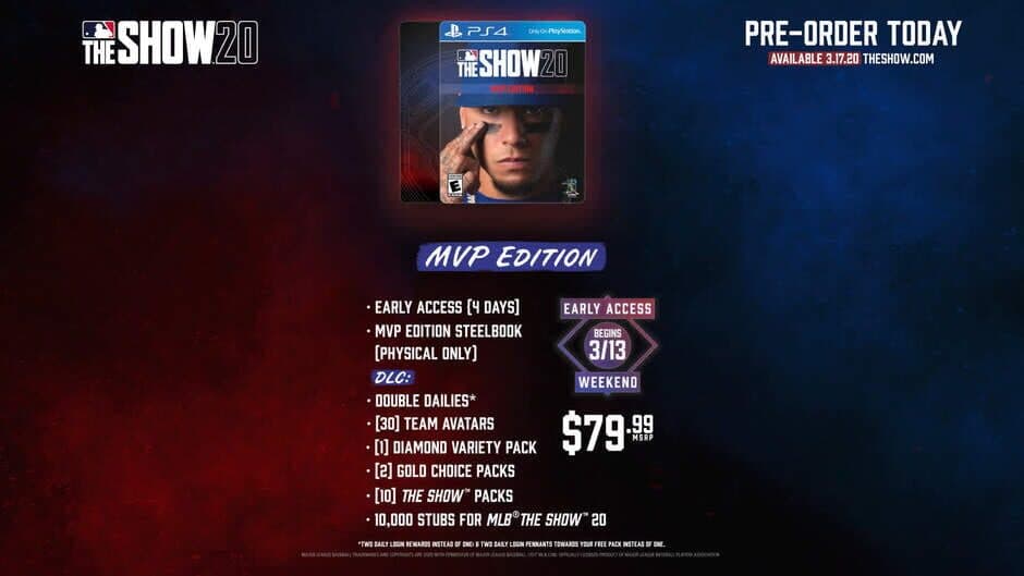 MLB The Show 20: MVP Edition banner