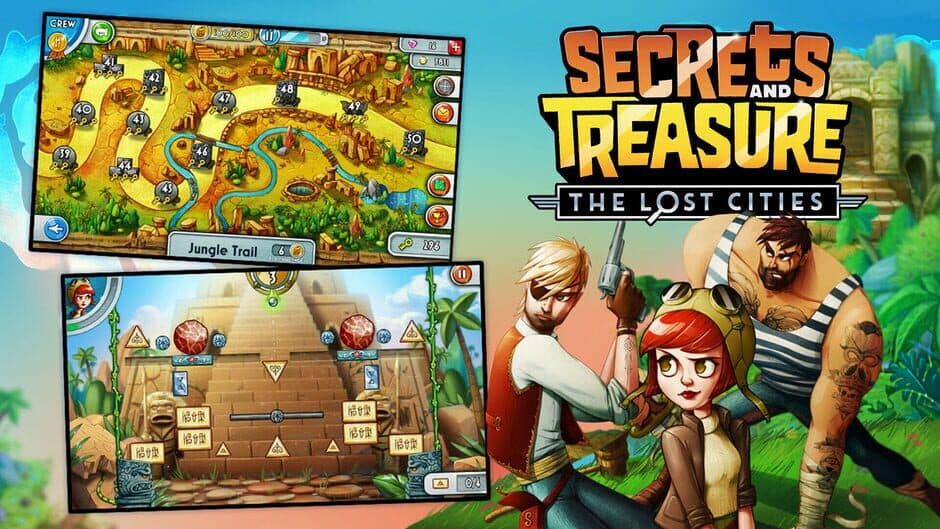 Secrets and Treasure: The Lost Cities banner