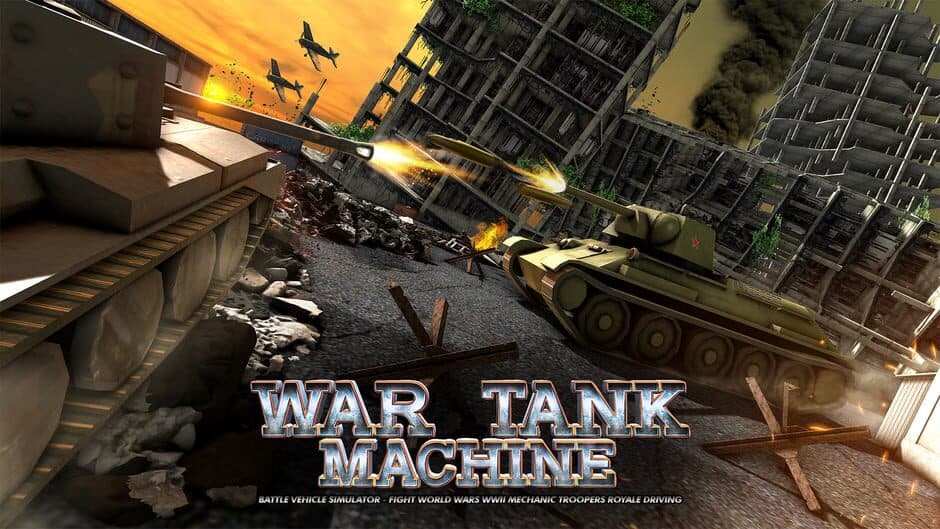 War Tank Machine Battle Vehicle Simulator banner