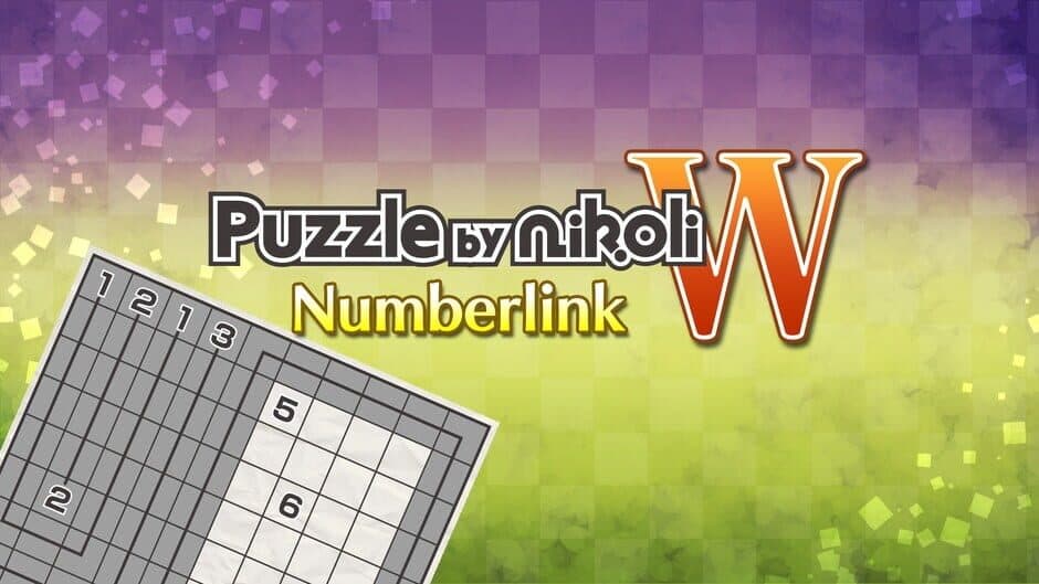 Puzzle by Nikoli W Numberlink banner