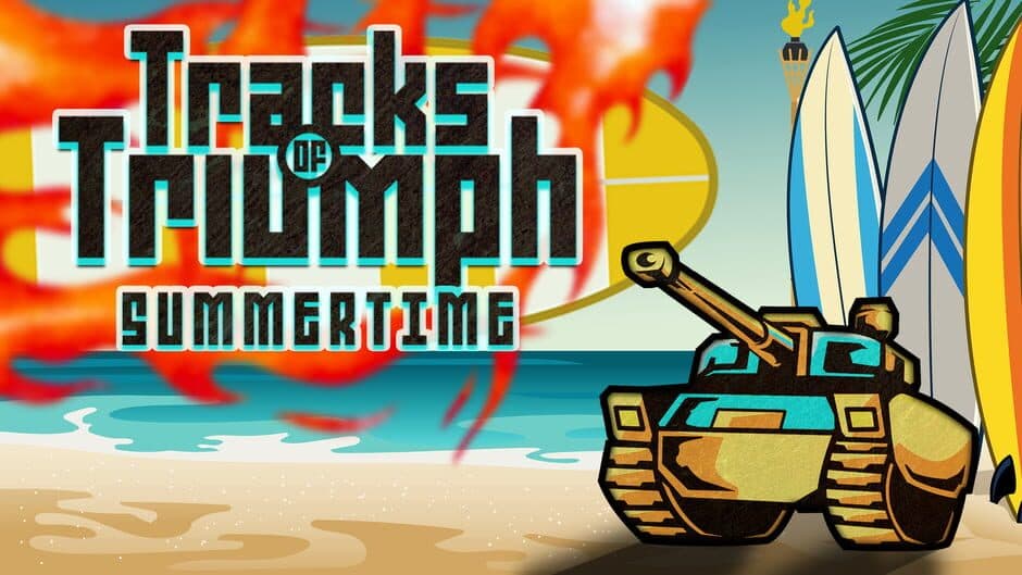Tracks of Triumph: Summertime banner