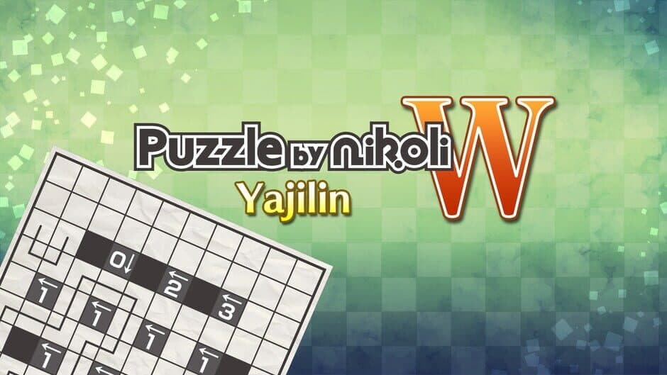Puzzle by Nikoli W Yajilin banner