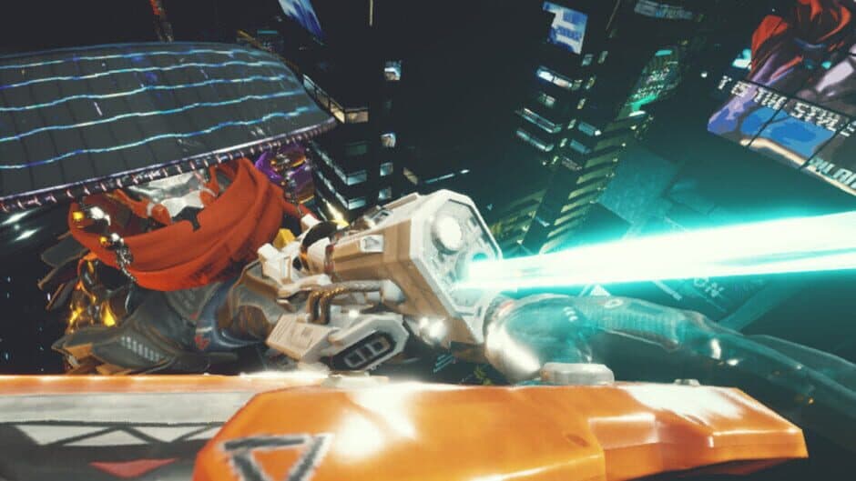 Cyber Ninja that Climbs the City banner