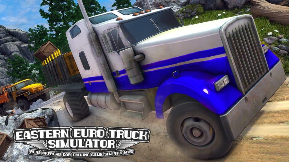 Eastern Euro Truck Simulator: Real Offroad Car Driving Game Sim 4x4 Mud banner