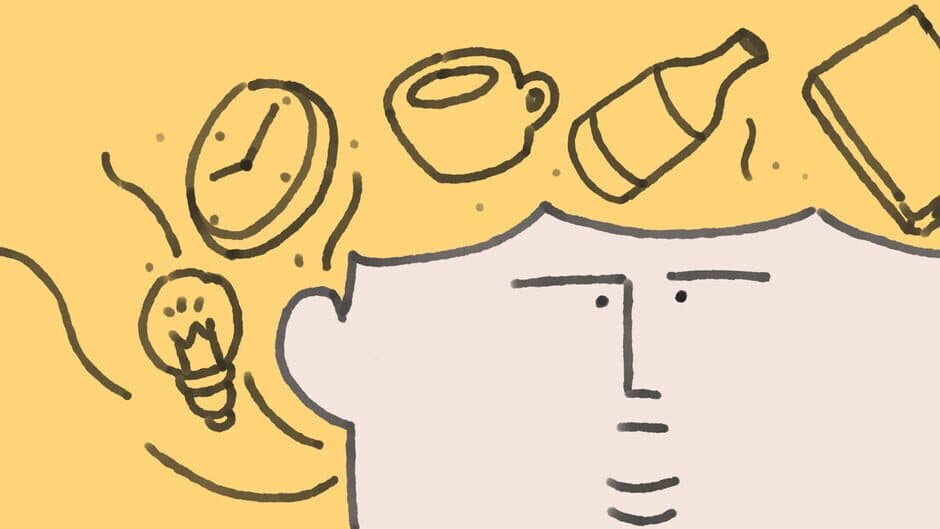 While Waiting banner