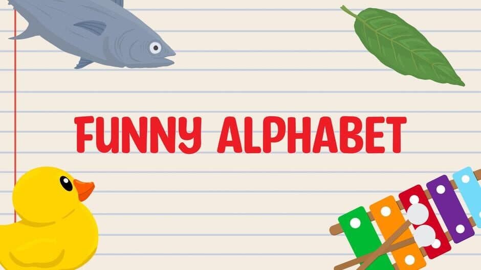 Funny Alphabet banner