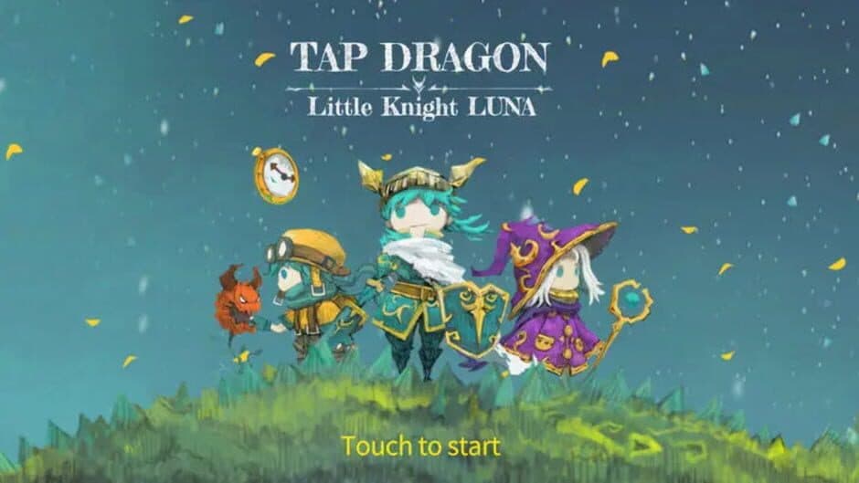 Tap Dragon: Little Knight Luna banner