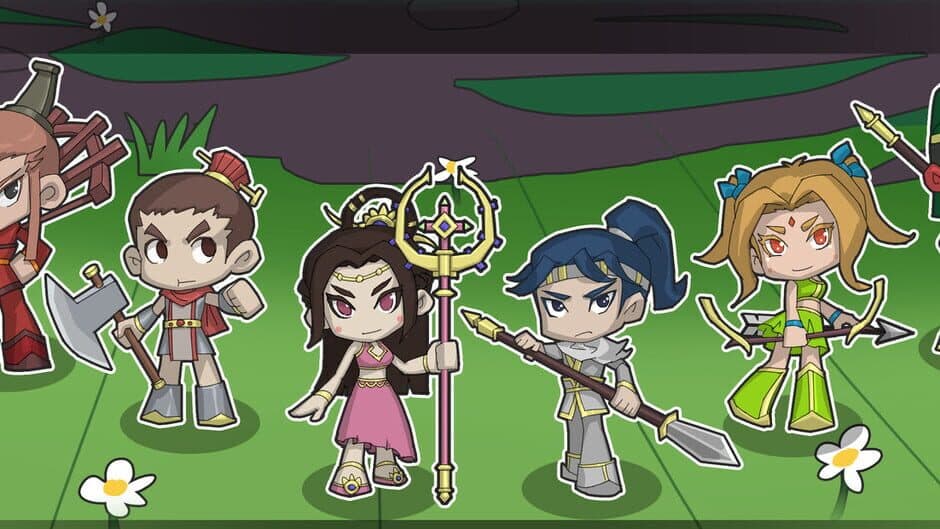 Approaching Cao Army banner