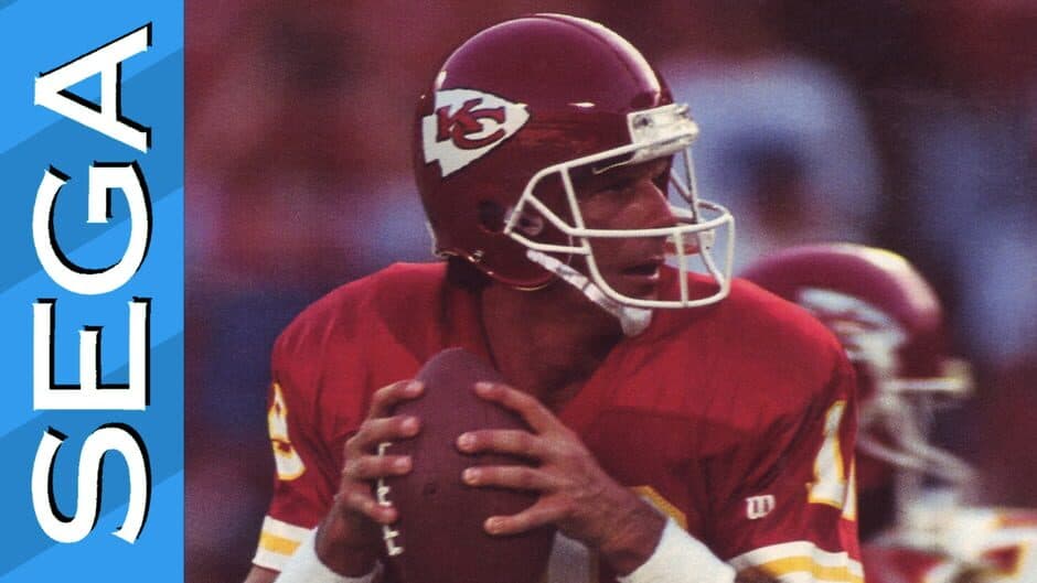 Joe Montana's NFL Football banner