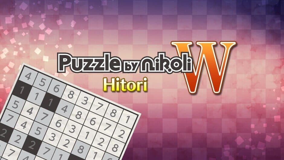 Puzzle by Nikoli W Hitori banner