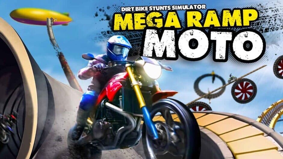 Mega Ramp Moto: Dirt Bike Stunts Simulator banner
