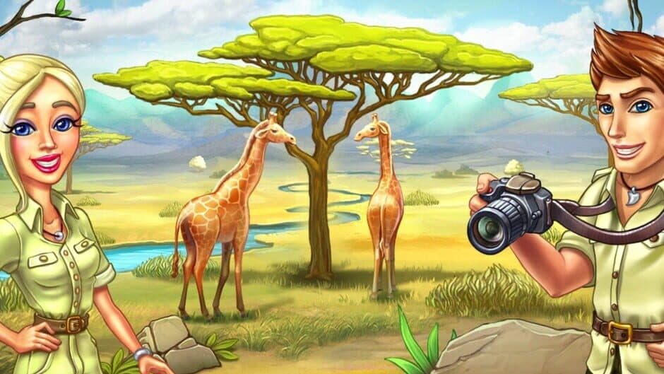 Katy and Bob: Safari Cafe banner