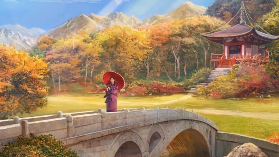 Sakura Day Mahjong banner