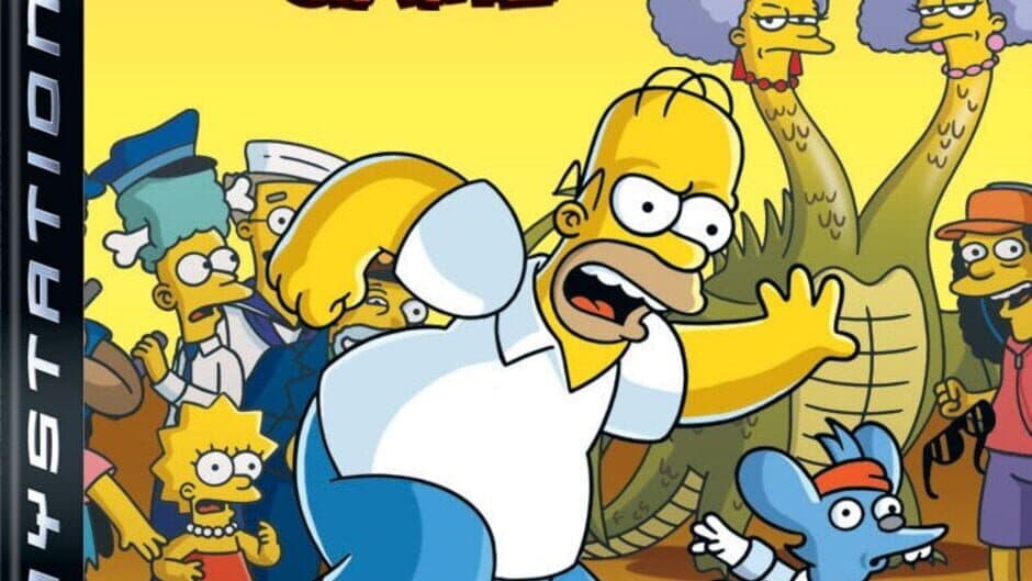 The Simpsons Game banner