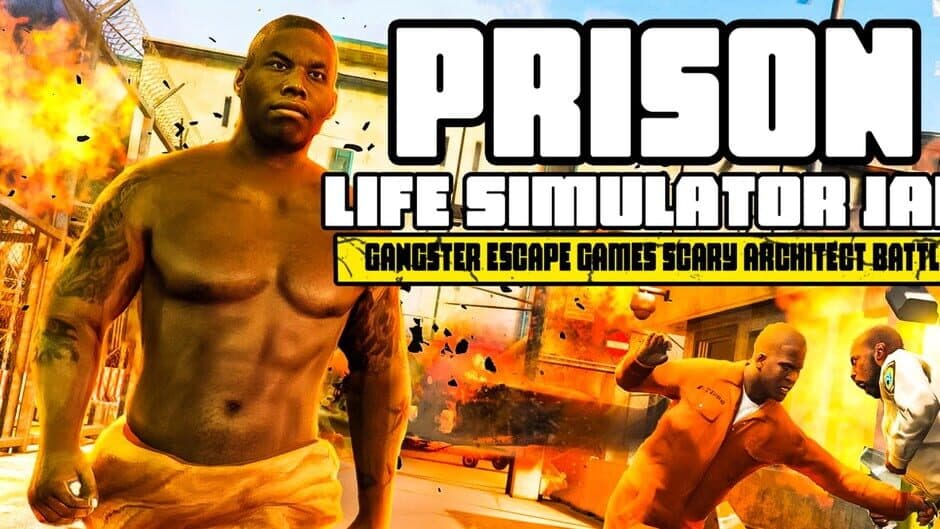 Prison Life Simulator Jail: Gangster Escape Games Scary Architect Battle banner