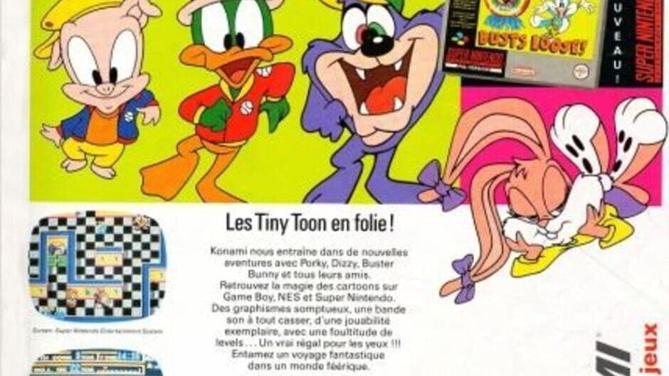 Tiny Toon Adventures: Buster Busts Loose! banner