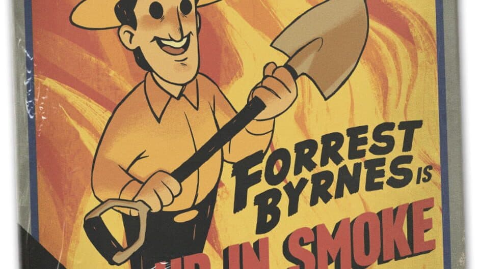 Forrest Byrnes: Up in Smoke banner