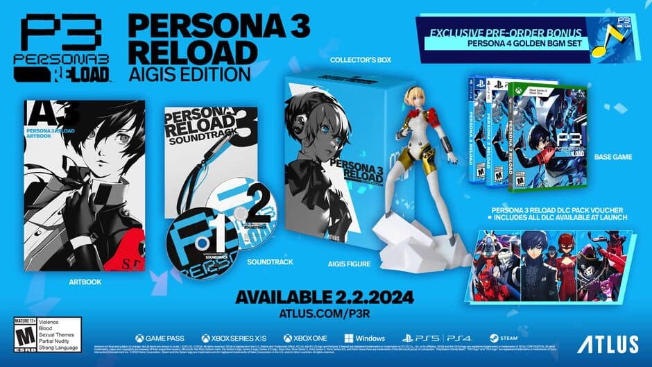 Persona 3 Reload: Aigis Edition banner