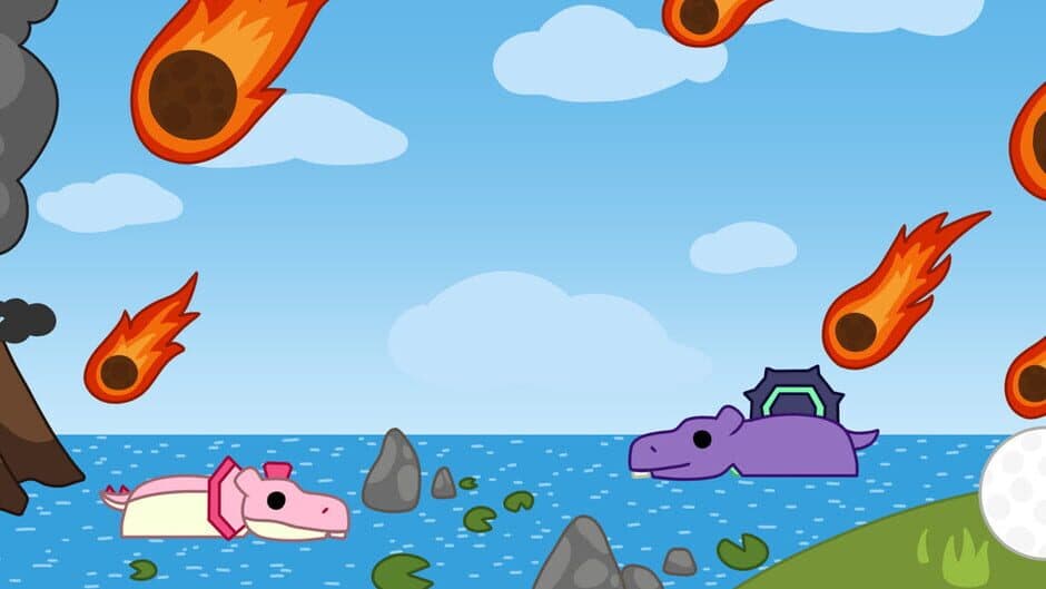 Disaster Golf banner