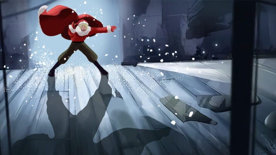 Santa and Present Chaos banner