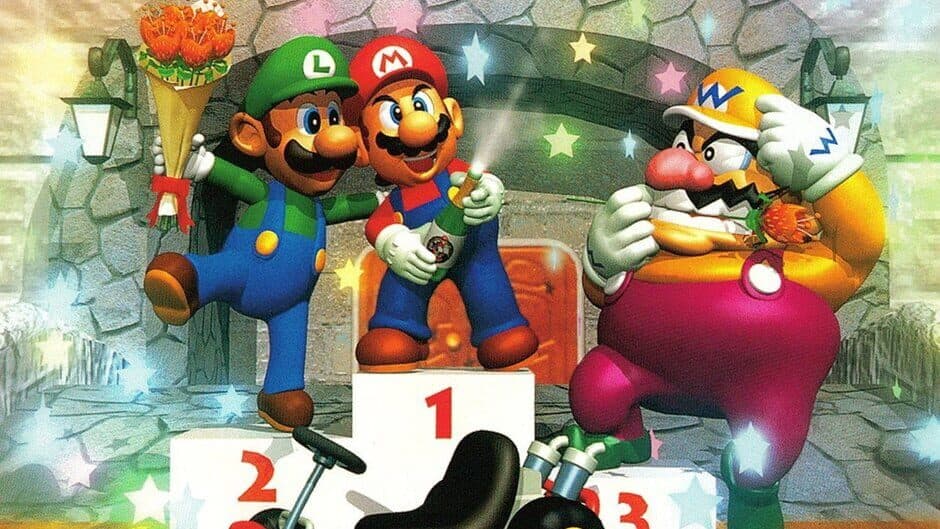 Mario Kart 64 banner
