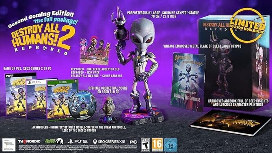 Destroy All Humans! 2: Reprobed - Second Coming Edition banner