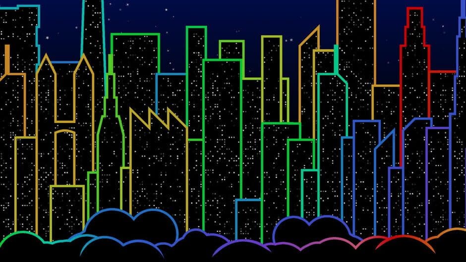 Tilted Tennis banner