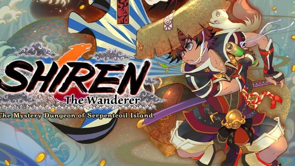 Shiren the Wanderer: The Mystery Dungeon of Serpentcoil Island banner