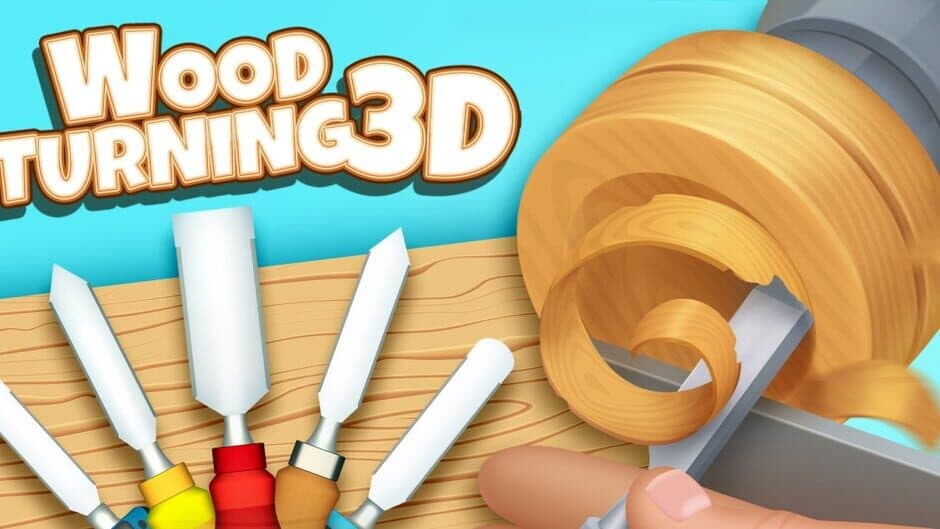 Woodturning 3D banner