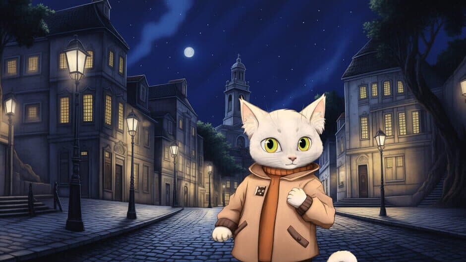 White Cat Town Mystery banner