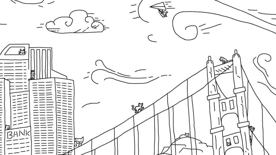 Looking For Cats In a Badly Drawn City banner