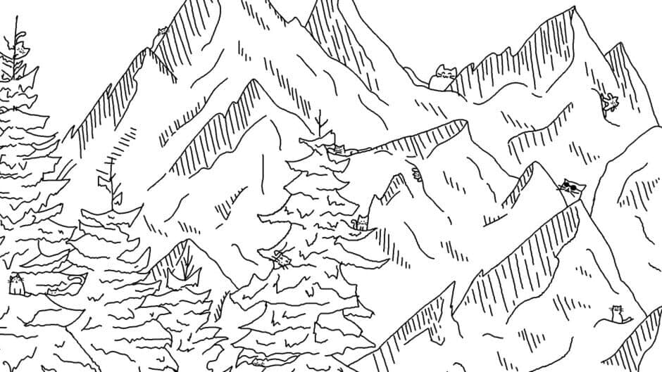 Looking For Cats In a Badly Drawn Forest banner