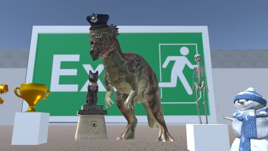 Exit the Museum banner